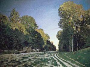 Route de Chailly、フォンテンブロー、1864